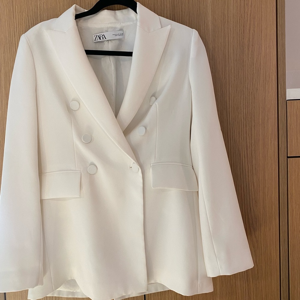 Zara double breasted blazer